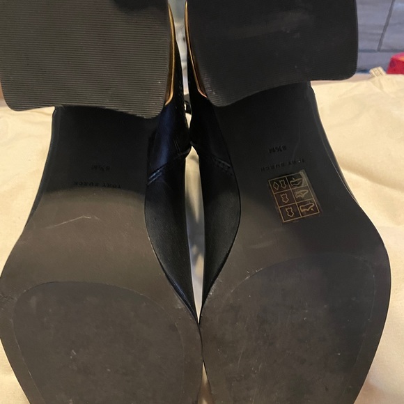 EUC Tory Burch boots, size 8.5 black - Picture 5 of 8